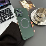Ultra Thin Hard PC Magnetic Frameless Case for iPhone