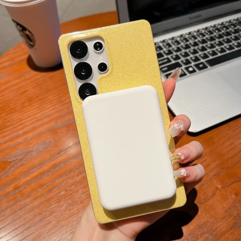 Shiny Glitter Magnetic IMD Case For Samsung