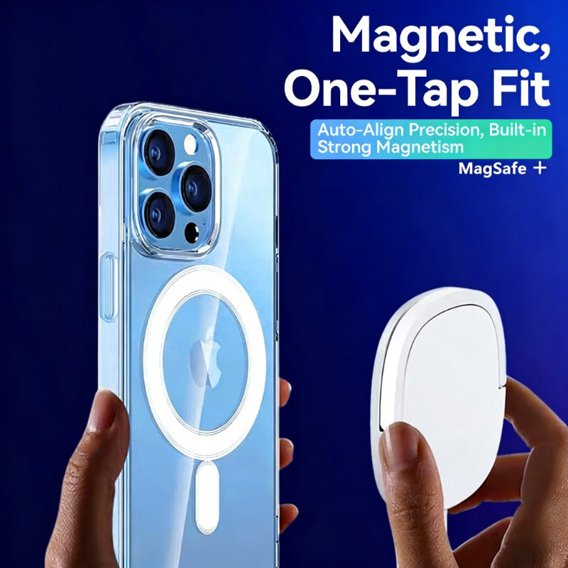 Magnetic Transparent Airbag Protective Phone Case for IPhone