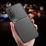 Leather Texture Magnetic Case For Samsung