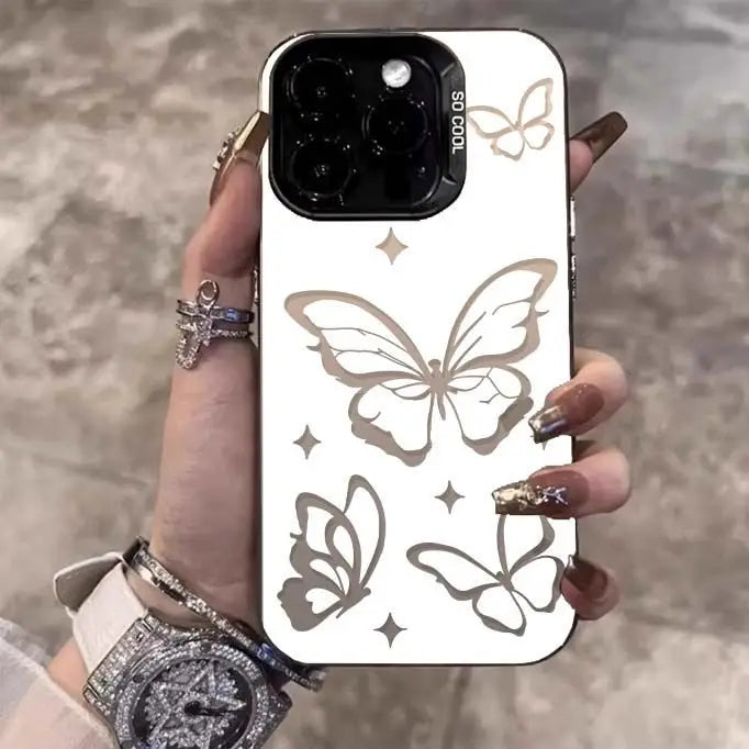 Beautiful Butterfly Anti-drop Hard Case for iPhone