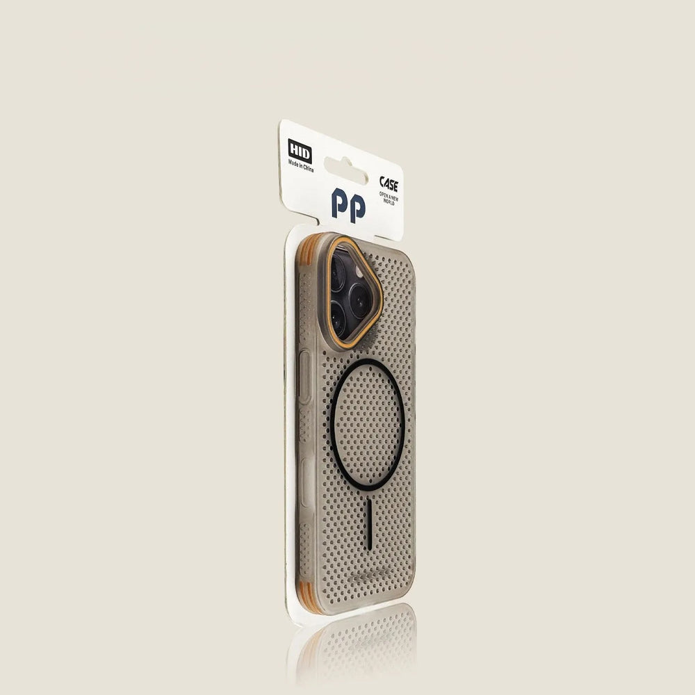 Ultra Thin Heat Dissipation Mesh Magnetic Case for iPhone