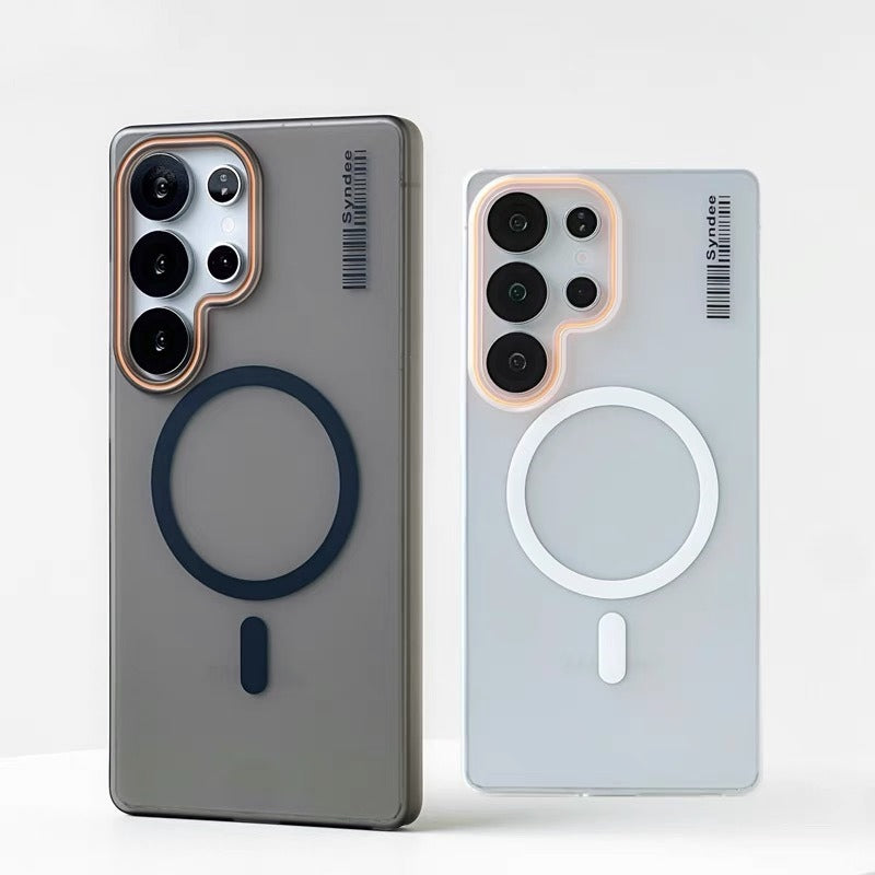 Luxury Magnetic Wireless Charge Case For Samsung