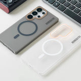 Luxury Magnetic Wireless Charge Case For Samsung