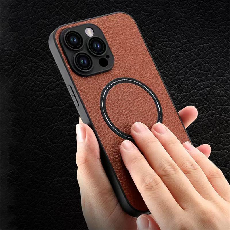 Business Leather Case For iPhone
