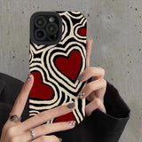 Romantic Hearts Case For iPhone