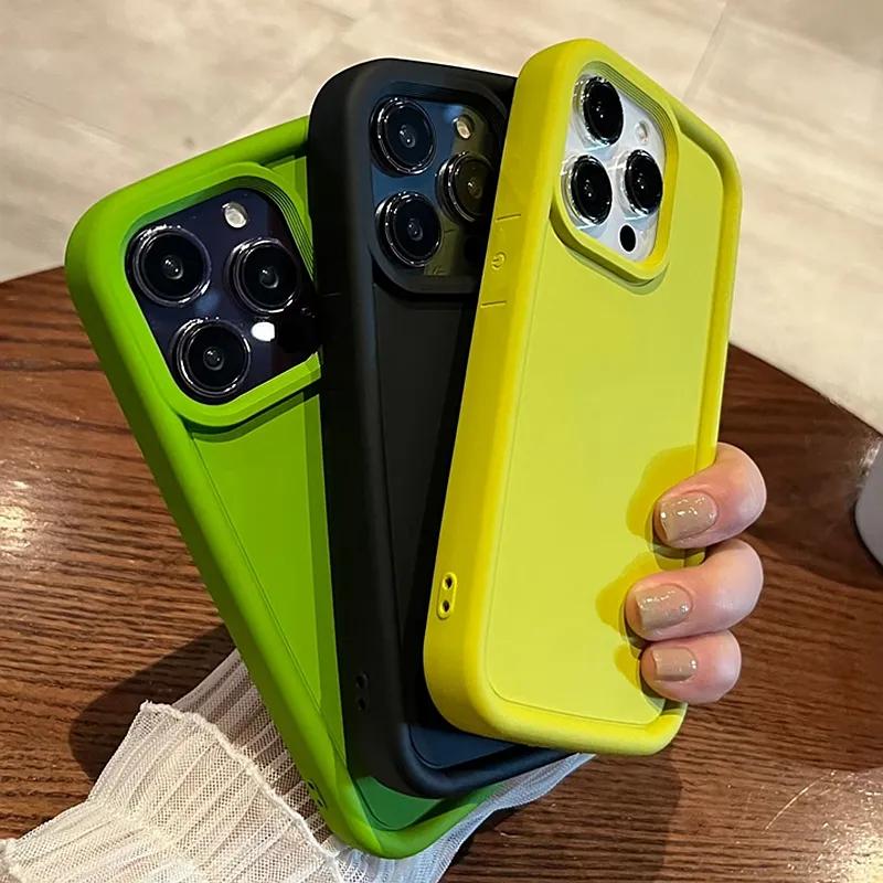 Fashion Soft Liquid Silicone Case For iPhone