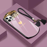 Luxury Oval Heart-shaped Case For IPhone