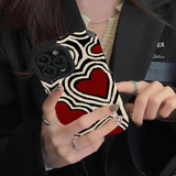 Romantic Hearts Case For iPhone
