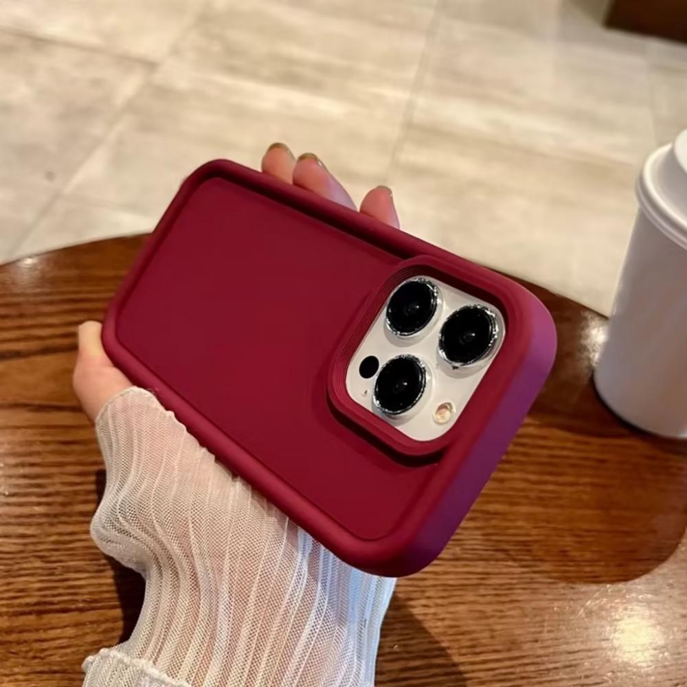 Fashion Soft Liquid Silicone Case For iPhone