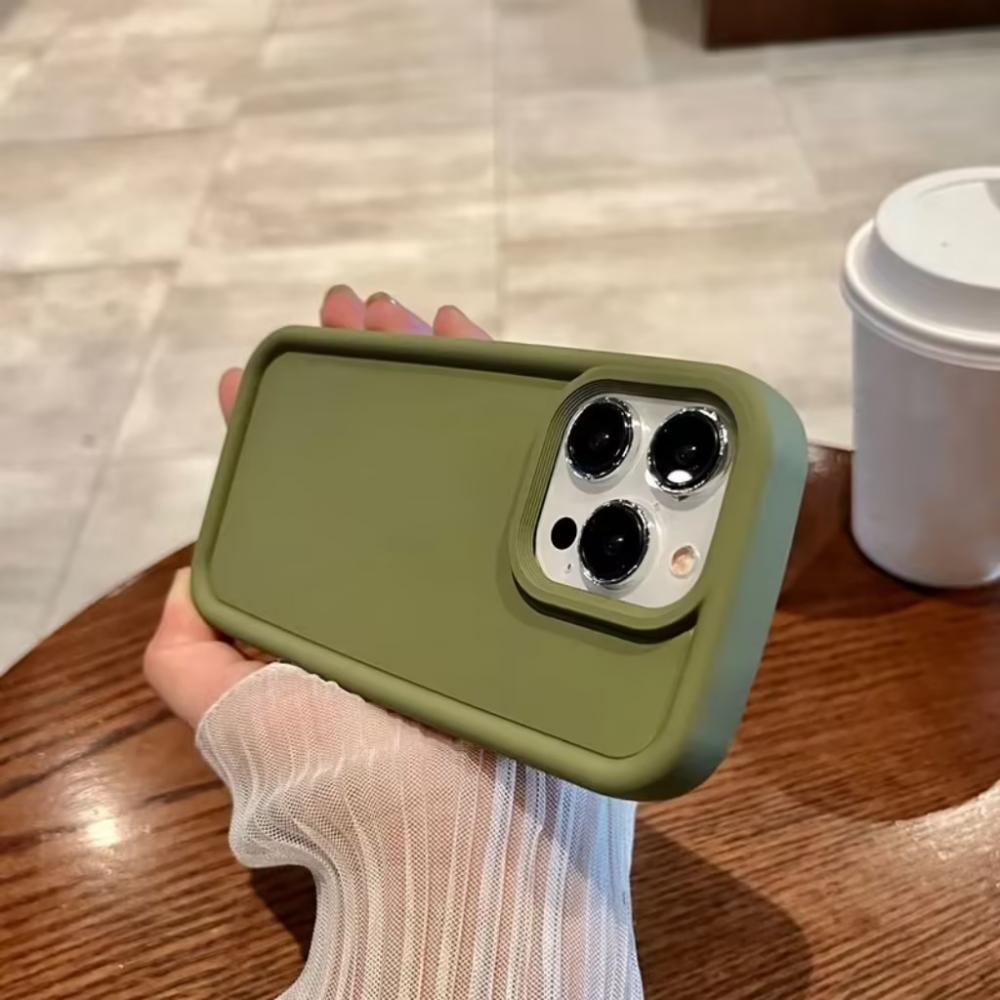 Fashion Soft Liquid Silicone Case For iPhone