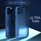 Ultra Thin PC Matte Case For iPhone