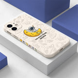 Silicone Cute Astronuat Case For iPhone