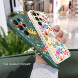 💐Colorful Flowers Phone Case For Samsung