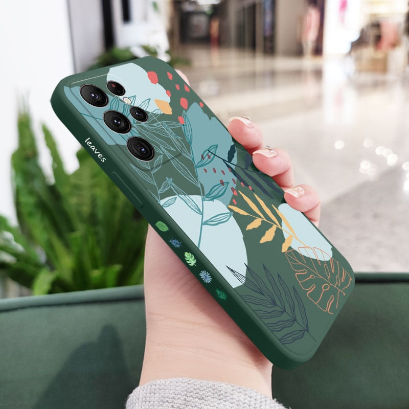 Various Leaves Case For Samsung