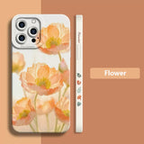 🌸삼성 수채화 꽃 식물 휴대폰 케이스 