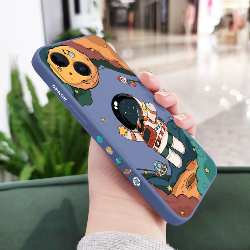 💥📱 Hello Astronaut Phone Case For iPhone