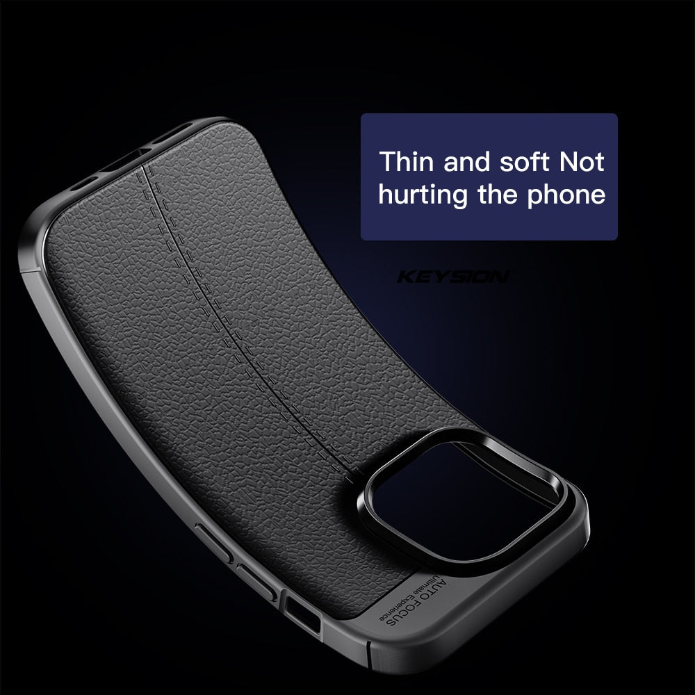 Leather Shockproof Case for iPhone