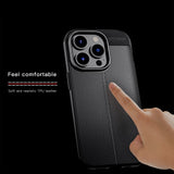 Leather Shockproof Case for iPhone