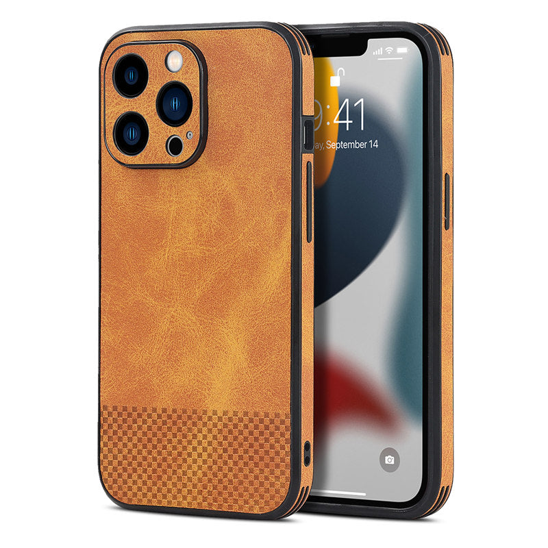 Luxury  Genuine Leather  Case For iphone