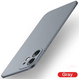 Luxury Matte Shockproof Hard PC Case For iPhone