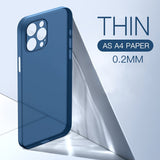 Ultra Thin Shockproof Case For iPhone