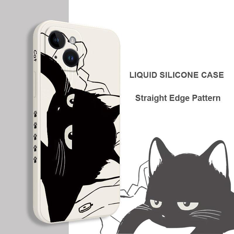 Aggrieved Cat Phone Case For iPhone