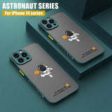 Swing Astronaut Frosted Case For iPhone