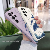 Fantasy Whale Silicone Case For Samsung