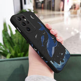 Fantasy Whale Silicone Case For Samsung